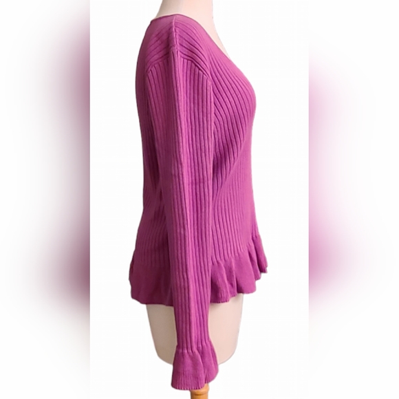 American Living size L purple top - Picture 6 of 7